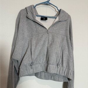 POPFLEX QUARTER ZIP PULLOVER SWEATSHIRT SIZE S